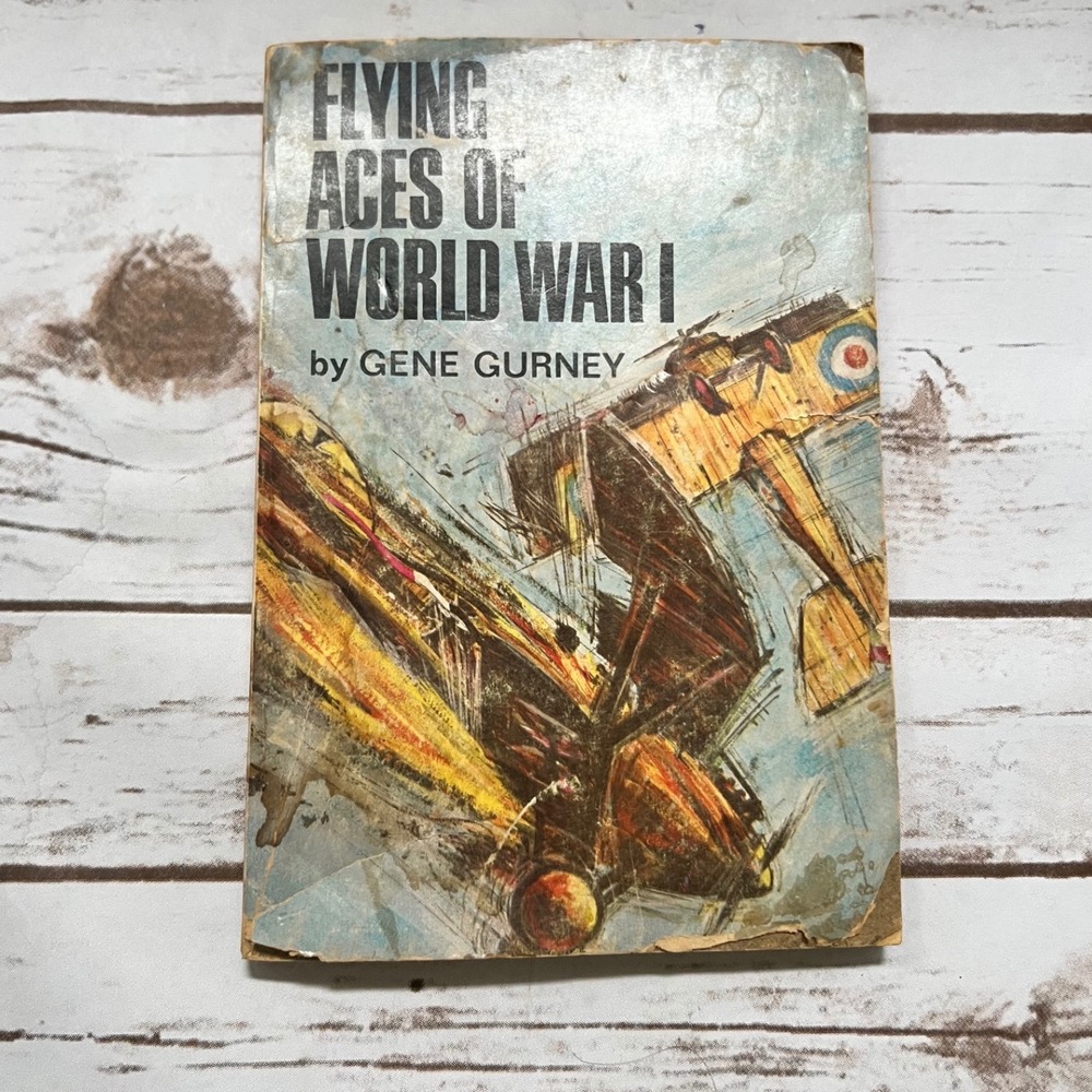 Scholastic Flying Aces of World War I Gene Gurney Paperback Vintage 1965 Book